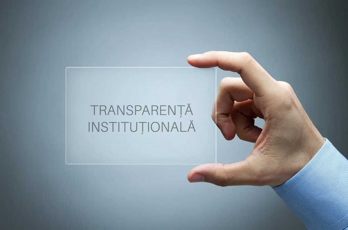 Transparență instituțională
