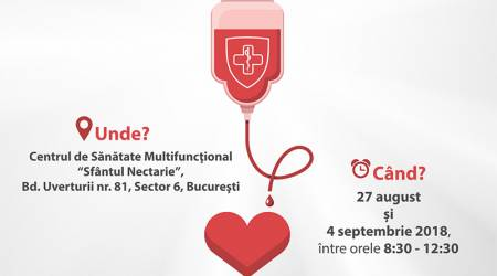”6 PENTRU VIAȚĂ!” - Campanie de donare de sânge