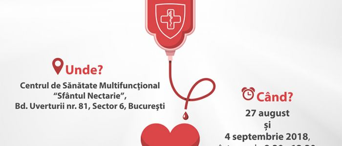 ”6 PENTRU VIAȚĂ!” - Campanie de donare de sânge
