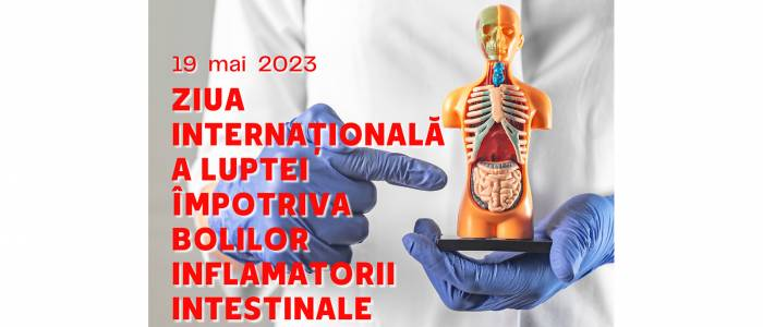 19 Mai - Ziua internațională a luptei împotriva bolilor inflamatorii intestinale