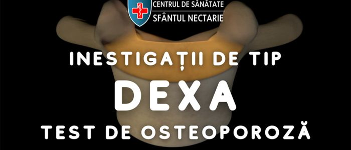 Cel mai mic preț din București la investigația de tip DEXA  (test de osteoporoză)
